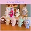 Labubu Rabbit Soft Plush Toy Keyring Adorable Cartoon Rabbit Accessory