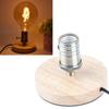 Dimmable Button Lamp Base E27 E26 Vintage Lamp Holder Durable Desk Lamp  Cafe