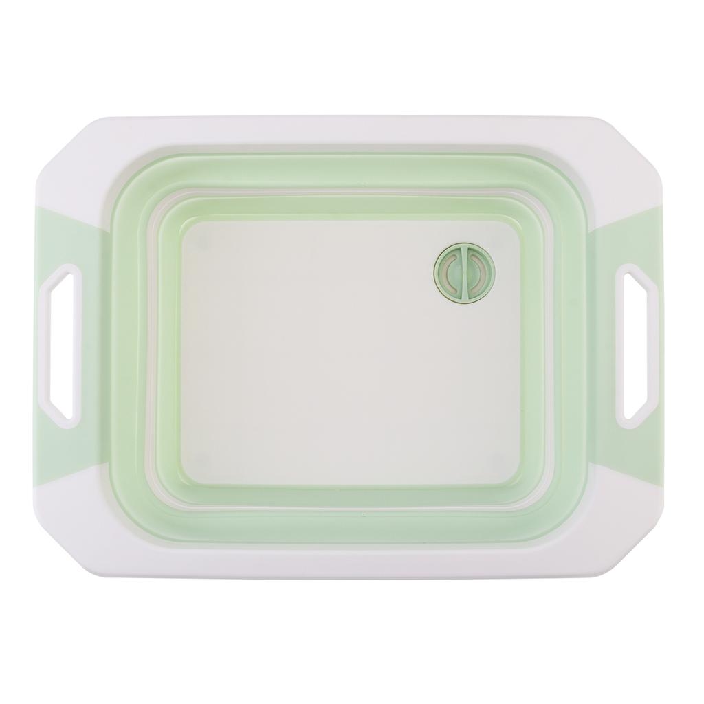 Collapsible Multifunctional Chopping Board Reusable Portable Vegetable Washbasin