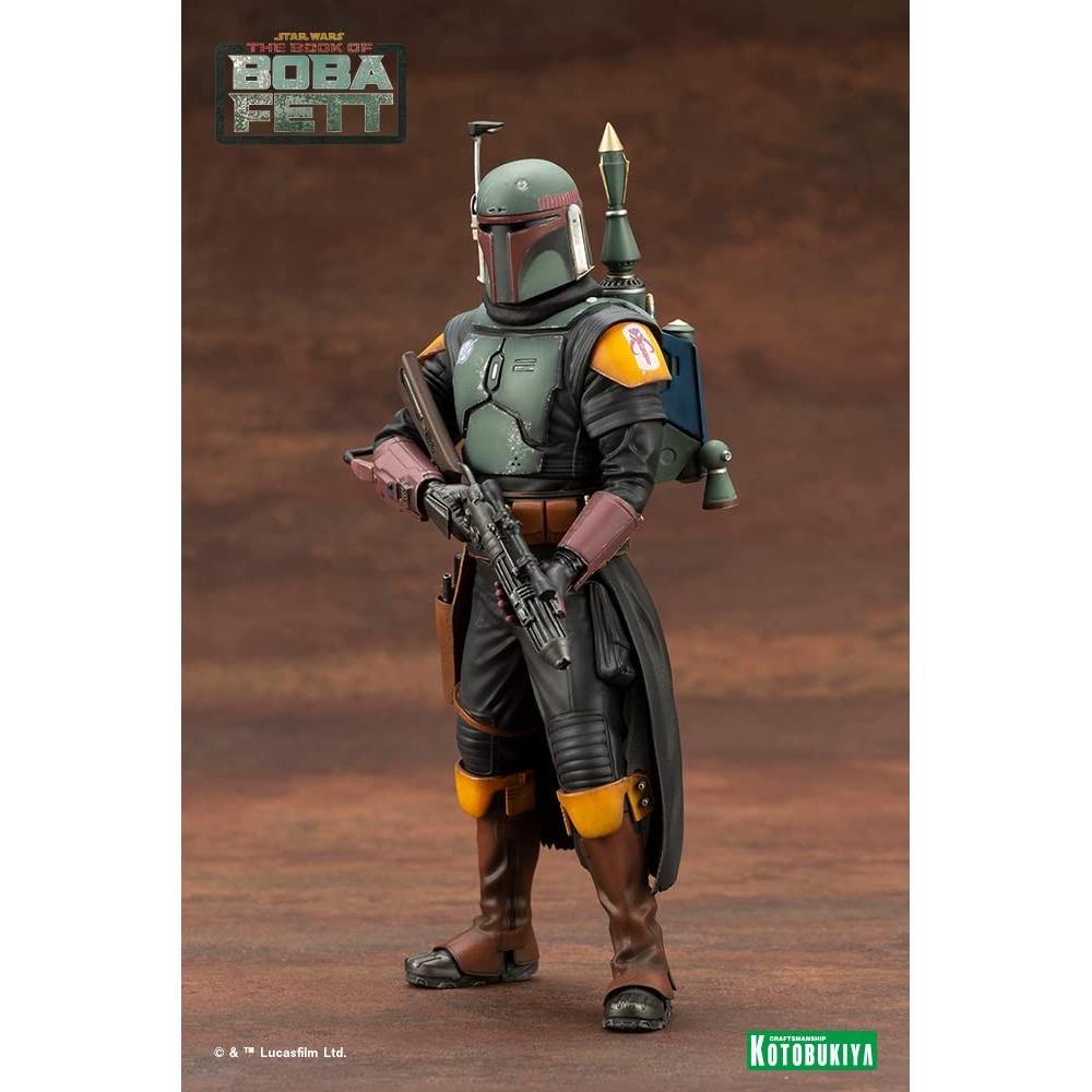 ARTFX+ Boba FettThe Book of Boba Fett 110 scale PVC painted simple assembly figure