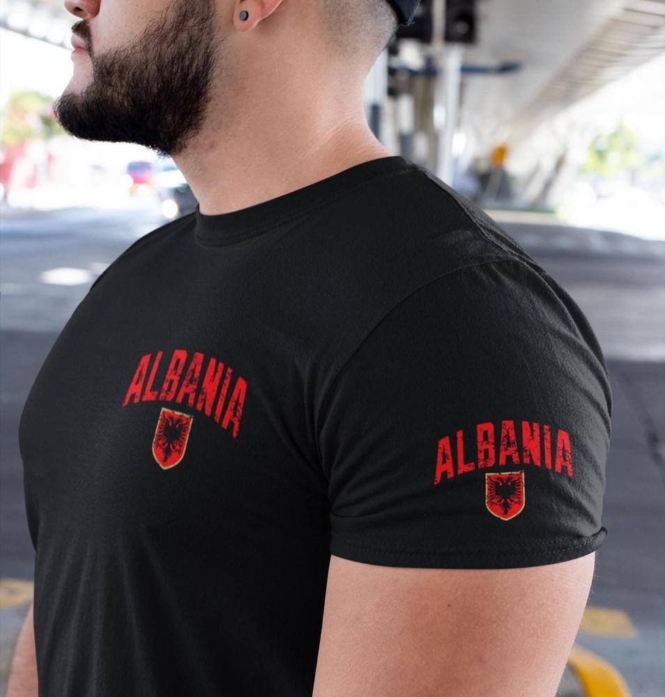 Albania T-Shirt | Albanian Flag Shirt | Albania Logo Tee | Albanian Pride