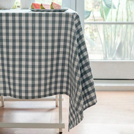 Henggang Nordic-Style Cotton Linen Tablecloth and Table Runner Set for Coffee Tables
