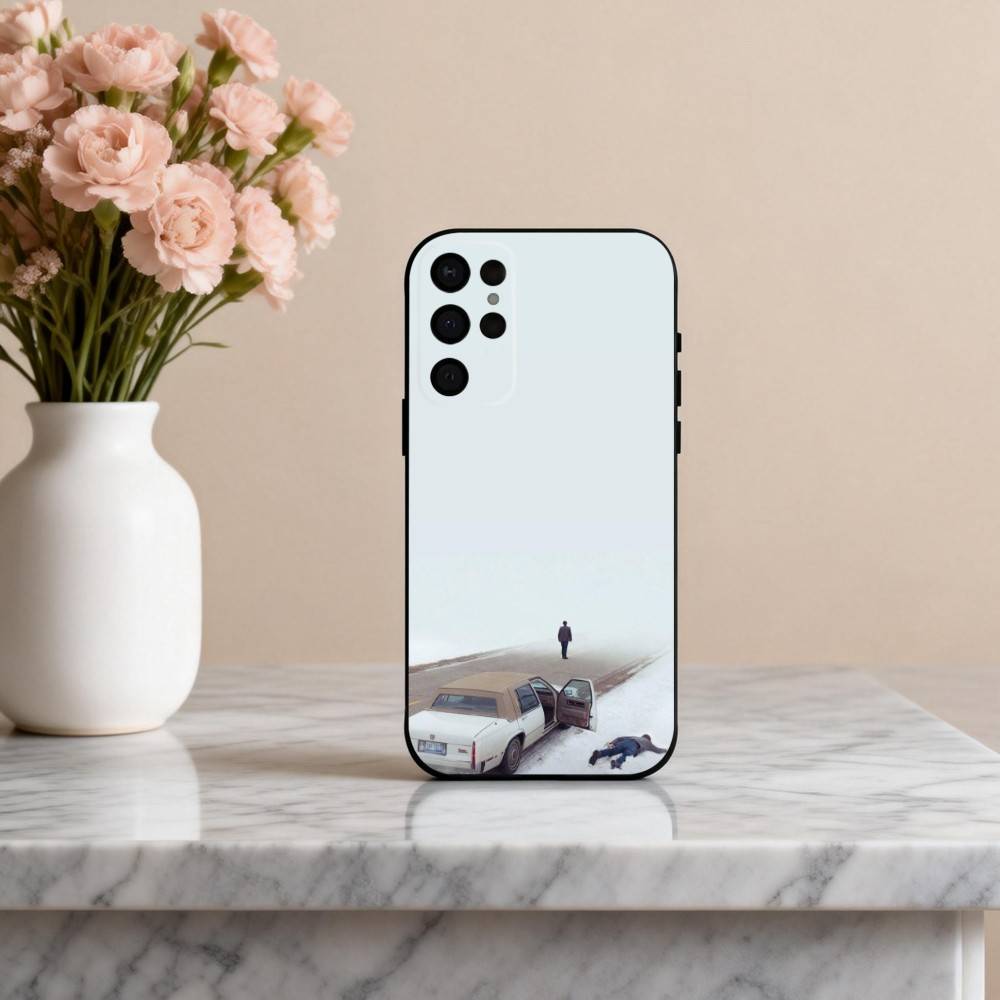 T-TV F-Fargo-O Phone Case For Samsung S25,S24,S21,S22,S23,S30,Ultra,S20,Plus,Others Soft Black Case