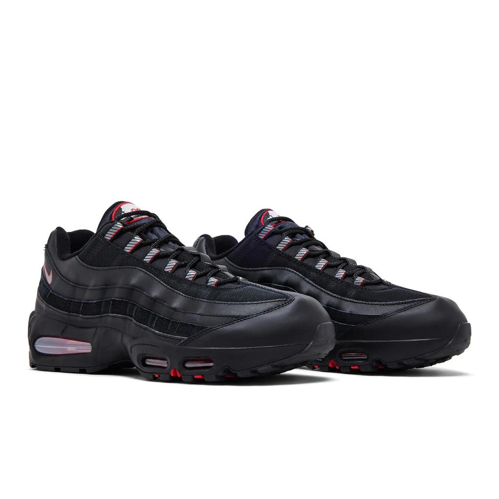 Nike Air Max 95 'Big Bubble - Black University Red' (Unisex) Black / University Red / White / Smoke Grey Running Shoes IH1228 003