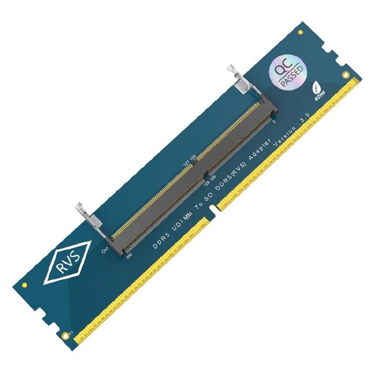 

Адаптер SO DDR5 на DDR5 DIMM для ноутбука, швидкісний, конвертер-тестер пам яті для ПК, широка сумісність 1