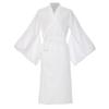 [FAD-4U] Men's White KimonoYukataWhite Robe, 100% Cotton, Solid Color, White and Black, Suitable for Temples, Monks, Gentlemen, Plus Sizes