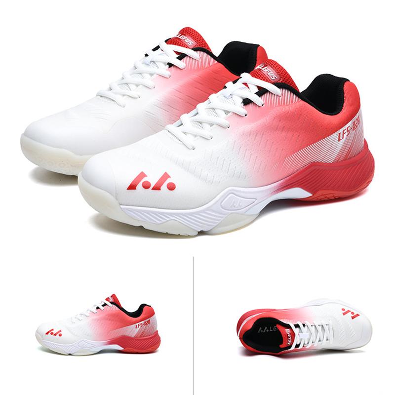 LEFUS Professional Table Tennis Shoes Breathable Outdoor Sports Training Comfortable Badminton Light Weight Sneakers