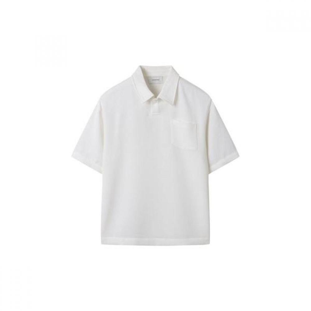 Customellow White Basic Polo Wh c9tam25511Whx White/100