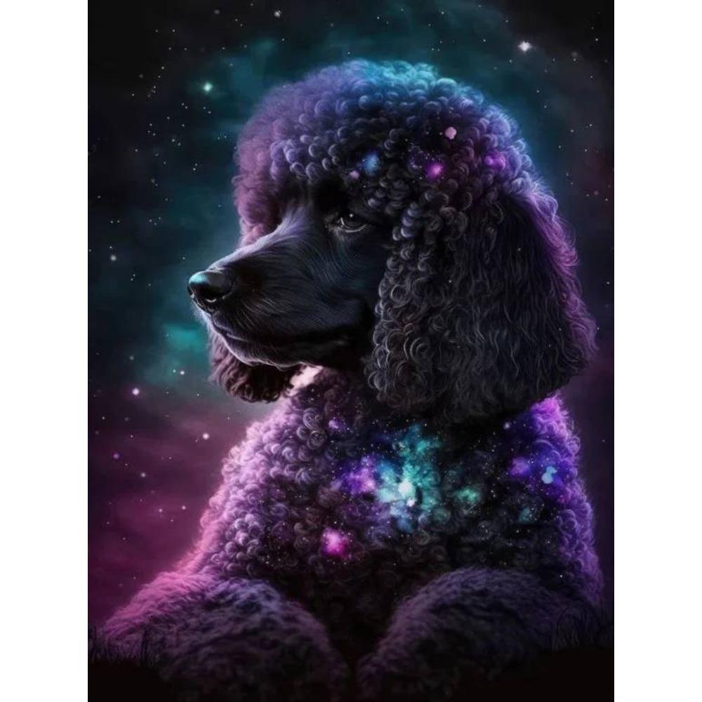 DIY Full Round Diamond Painting Cross Stitch 3D Animal Art Style Home Scene Decorative Diamond Painting 5d Diamond Art Painting