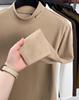 Men's Thermal Half-High Collar Thick Hoodie