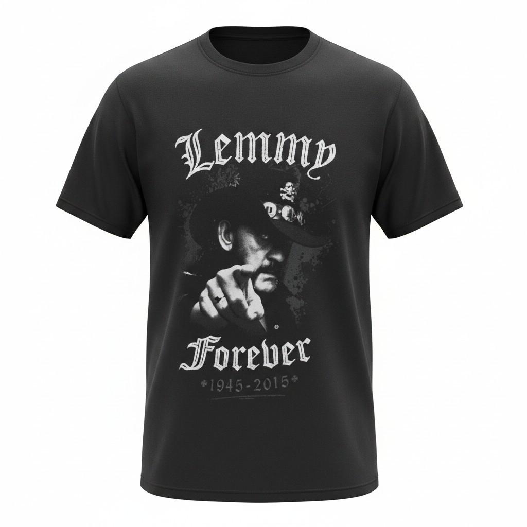 Lemmy Kilmister Tshirt Size L Motorhead Memorial See Photos A1772 S