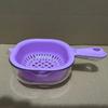 2 in 1 Drain Basket Cute Vegetable Storage Basket Simplicity Drainage Bowl  Kitchen