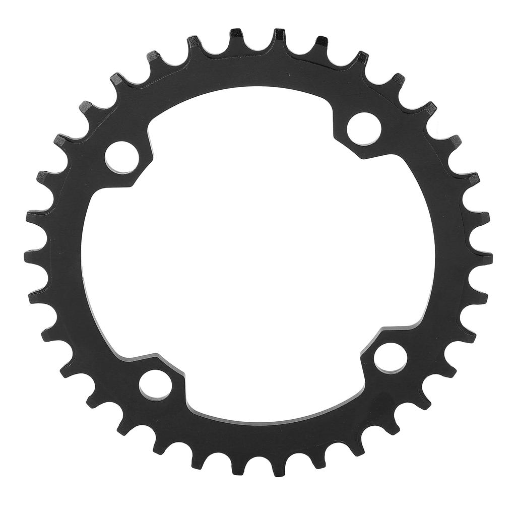 Bike Round Chainring Aluminum Alloy Narrow Wide Tooth Single Chainwheel for Mountain Bikes