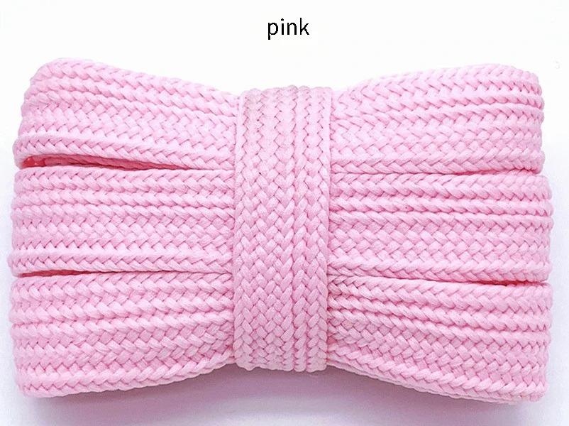 2CM Width Fat Shoe Laces - Cotton Rope Flat Thick Wide Shoelaces for Sneakers - Unisex 100/120/140/160CM Shoes Accessories