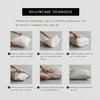 Cute Texture Cushion Cover Set of 4 Decorative Short Plush Pillow Covers for Sofa, Soft  Cushion Case Cm