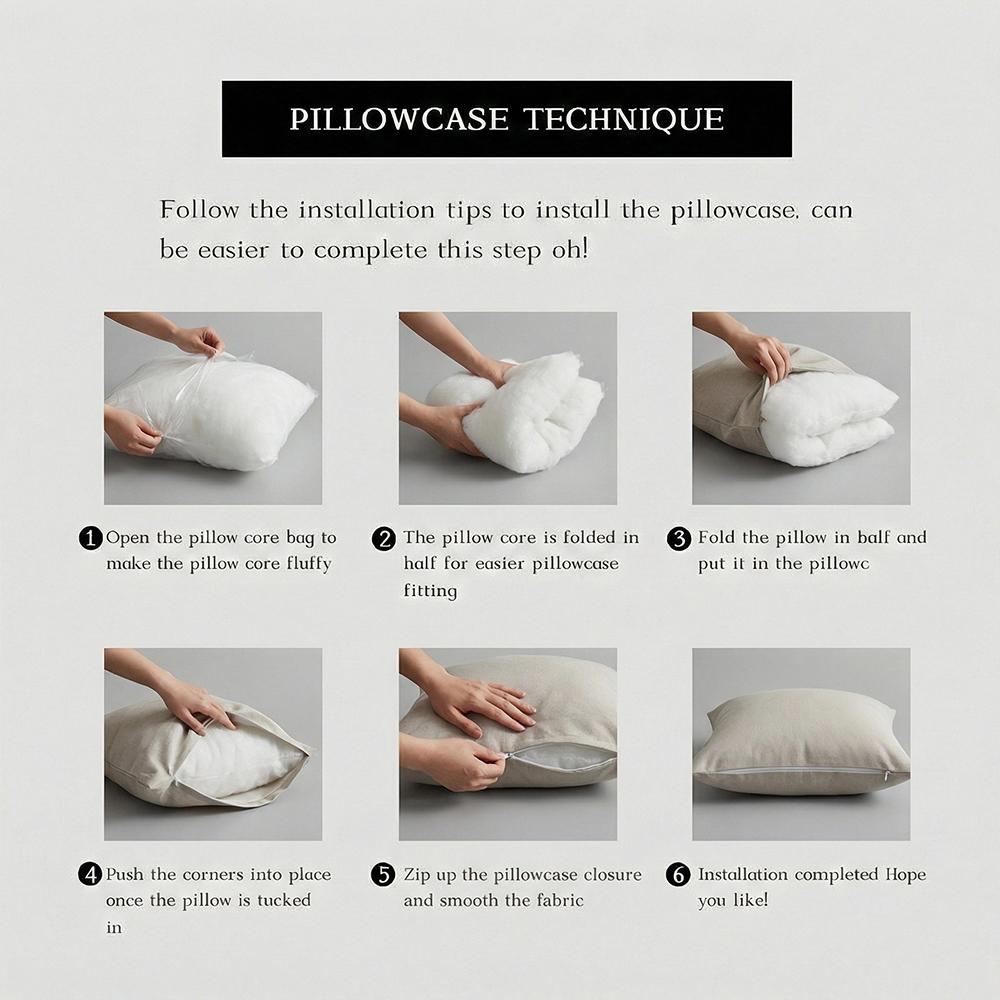 Cute Texture Cushion Cover Set of 4 Decorative Short Plush Pillow Covers for Sofa, Soft Cushion Case Cm