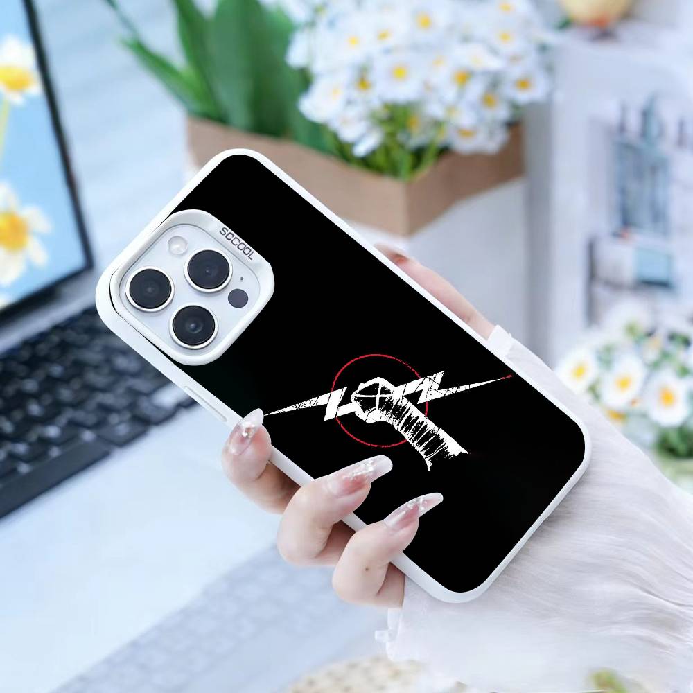 Subculture Visual Style Phone Case For IPhone 16 17 15 14 12 13 Pro Max White Color Shockproof Cover