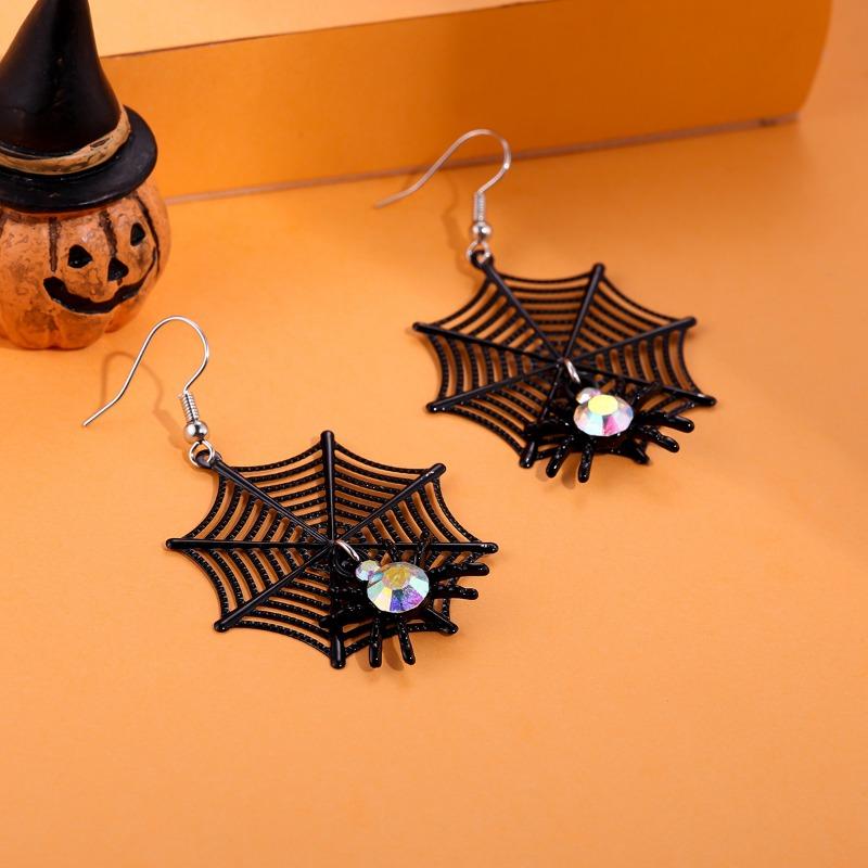 New Halloween Stud Earrings Combination Cartoon Funny Easter Earrings Set