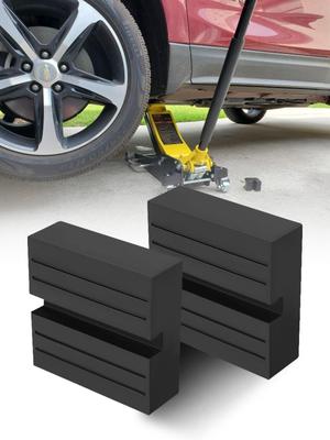 Largoods Almofada Magnética para Macaco Material Alumínio Adaptador de Macaco Soldado por Pinçamento Adaptador para Elevar Macaco Universal
