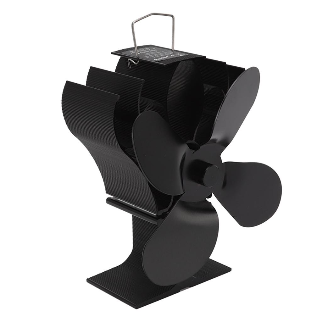 Kamnový ventilátor poháněný teplem Samostartující Žáruvzdorná hliníková slitina 1400 ot/min Termoelektrický ventilátor pro