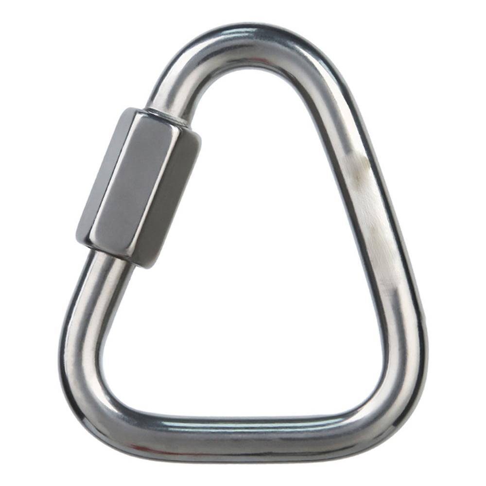 Buckle Mountaineering Snap Clip Fast Hook Triangle Carabiner Climbing Buckle Safety Connection Lock