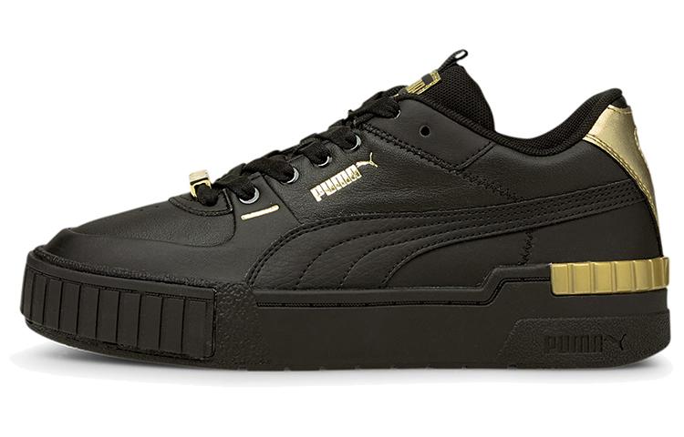 PUMA Cali Sport Metallic Black Women s 375050-02 35.5