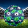 Borussia Monchengladbach Print Size 5 Soccer Ball, PU Wear Resistant Football for Match Training and Daily Practice, Birthday Gift for Soccer Fans