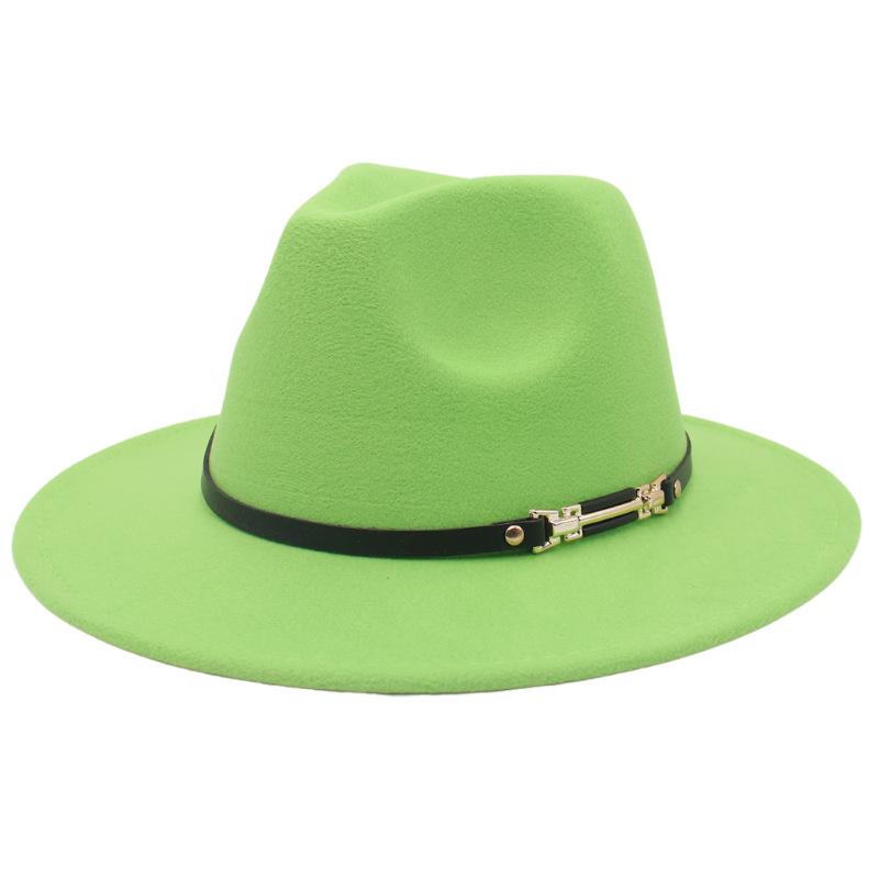 New Top Hat British Style Cashmere Fashion Jazz Hat Versatile With Felt Hat Wholesale Hat