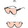 Women's Sunglasses, Large-frame One-piece Sunglasses, Men's and Women's Fashion Sunglasses.