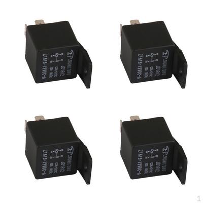 4 Peças Automotivo de Carro 12V 8 Relés Para Buzina de Alarme Luz