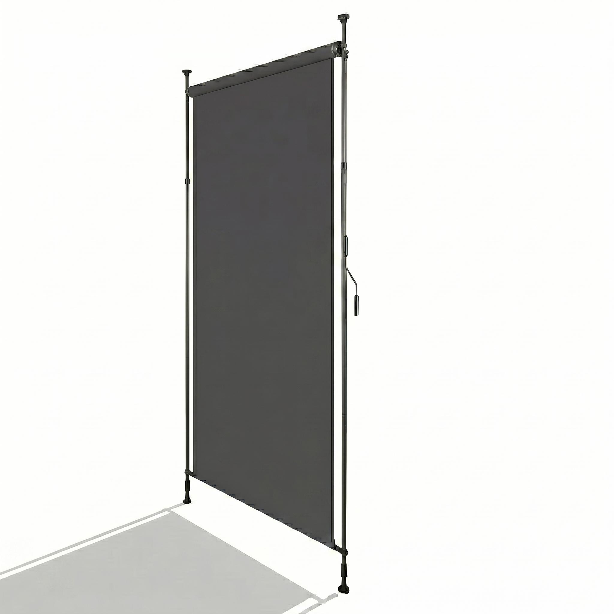 Vertical Outdoor Awning, Clamp Mount, No-Drill