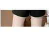 Damen Bootcut Hosen im koreanischen Stil - High Waist Schlankmachende Unregelmäßige Shorts, Vielseitiges Weites Bein, Frühling/Sommer