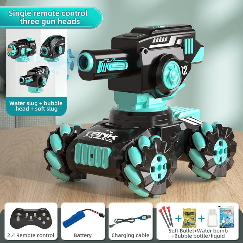 Mini Remote Control Tank Gesture Battle Remote Control Car Tracked Water Bomb Tank Children'S Toy Car Rc