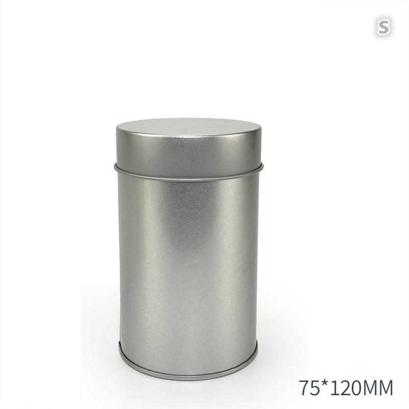 Tea Tin Canister Stainless Steel Coffee And Tea Canister With Airtight Double Lids Loose Leaf Tea Storage Container Kitchen Cup