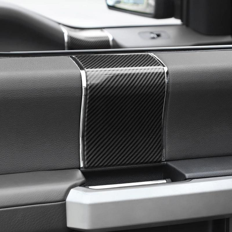 Car Interior Door Handle Panel Pull Trim Handles Cover 4PCS Double-Sided Car Accessories Interior Door Handles Door Panel For