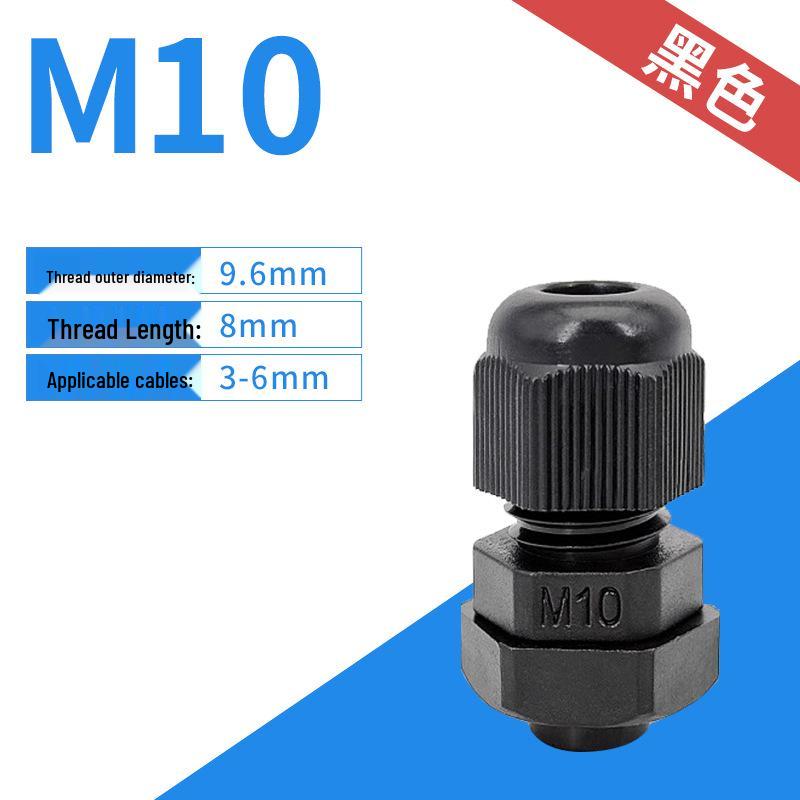 Nylon Waterproof Cable Connector - PG7/9/11/M12/M16 Sealing Gland