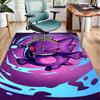 Gen-gar Neon Adventure Office Rug Chair Mat, Game Carpet, Suitable for Front Door, Bedroom, Living Room, Desk, Holiday Gift