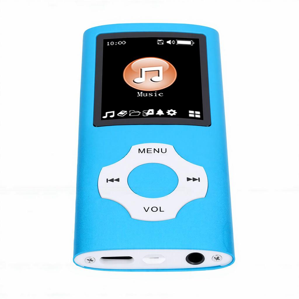 MP3 Music Player with Bluetooth 5.3 HiFi Sound Audio Player 1.8 Inch Screen Support for Kids Adults