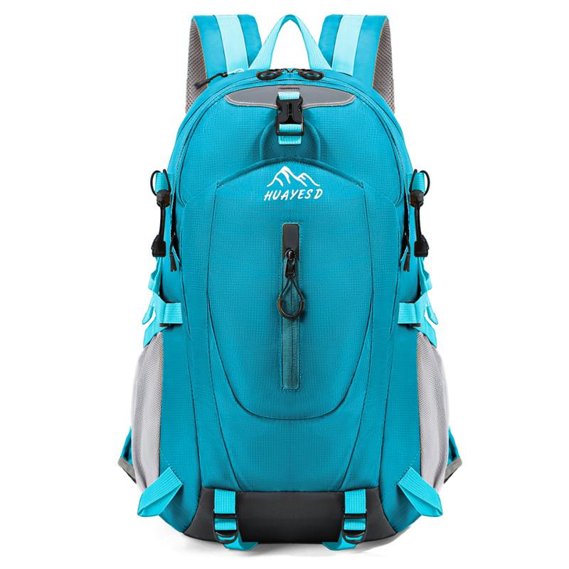 Outdoor Hiking Backpack with Mesh Side Pockets and Adjustable Straps for Adventure and Travel