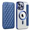 Applicable to Apple 11Promax mobile phone case Magnetic electroplating clamshell leather case S11ultra lens film protective case