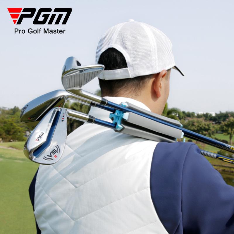 PGM Portable Golf Club Holder & Storage Rack - Compact, Lightweight, Easy to Use