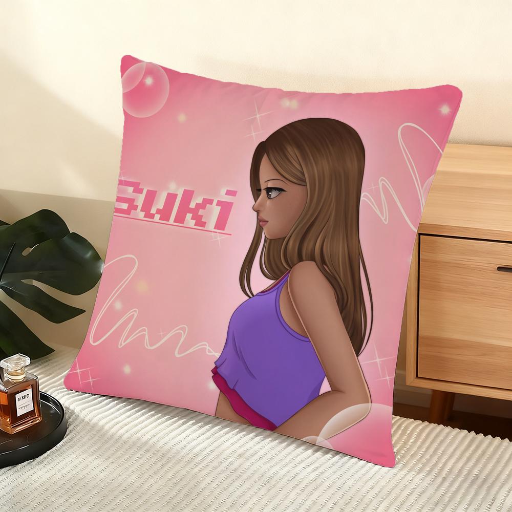 F-Fast And F-Furious Movie Cushion Cover Soft Short Plush Pillow Cover Smooth Cozy Texture Aesthetic Cushion Case Home Decor