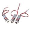1/2/3 PCS 650nm 5mW 5V Laser Diode Module - Red Point/Line/Cross Copper Head Laser Pointer for Alignment