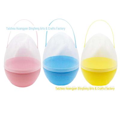 Draagbare 25 cm Capsule Paasei met Handvat - DIY Knuffelmodel