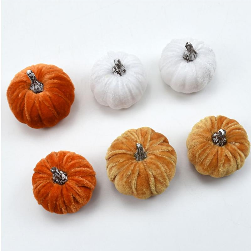 5/10 Pcs Halloween Simulation Pumpkin Desktop Decoration Halloween Party Foam Pumpkin Halloween Decoration