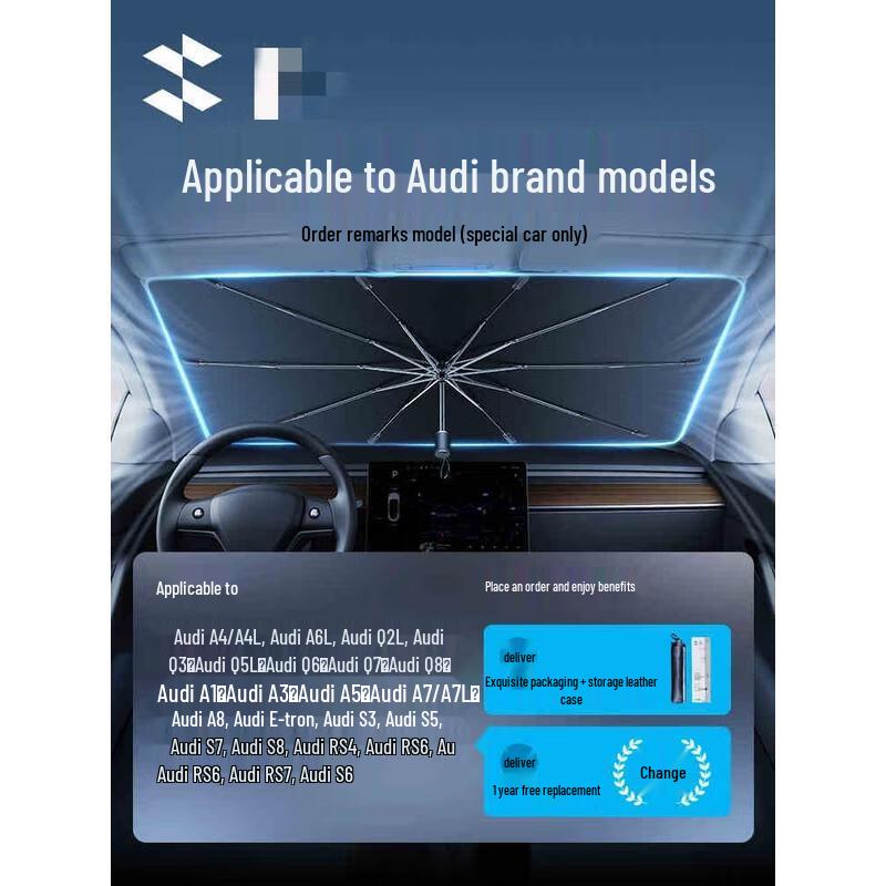 Aige Car Windshield Sunshade Umbrella