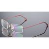 Anti-blue light rimless prescription glasses men women titanium myopia glasses short-sighted eyeglasses reading glasses eyewear