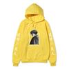 Attack on Titan Levi Ackerman Hoodie Unisex Fleece Sweatshirt Japanese Text Double Sleeve Print Autumn Winter Pullover