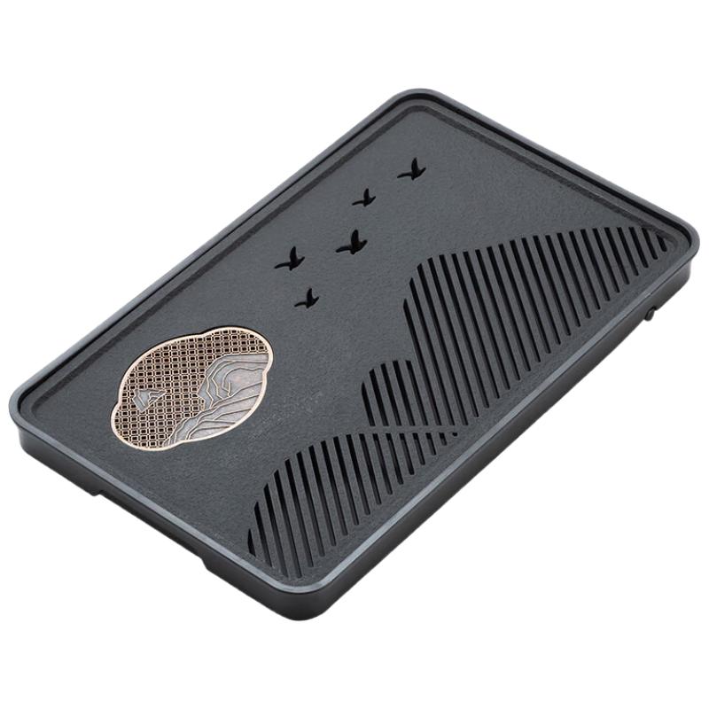 

Jingdong Zhizao Imitation Black Gold Stone Tea Tray