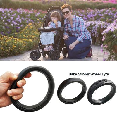 Neumático de Rueda para Cochecito de Bebé de Goma Rodamientos Silenciosos Pieza de Repuesto Duradera para Cochecito de Alta Calidad para Babyzenes Yoyo Yoya YuYu